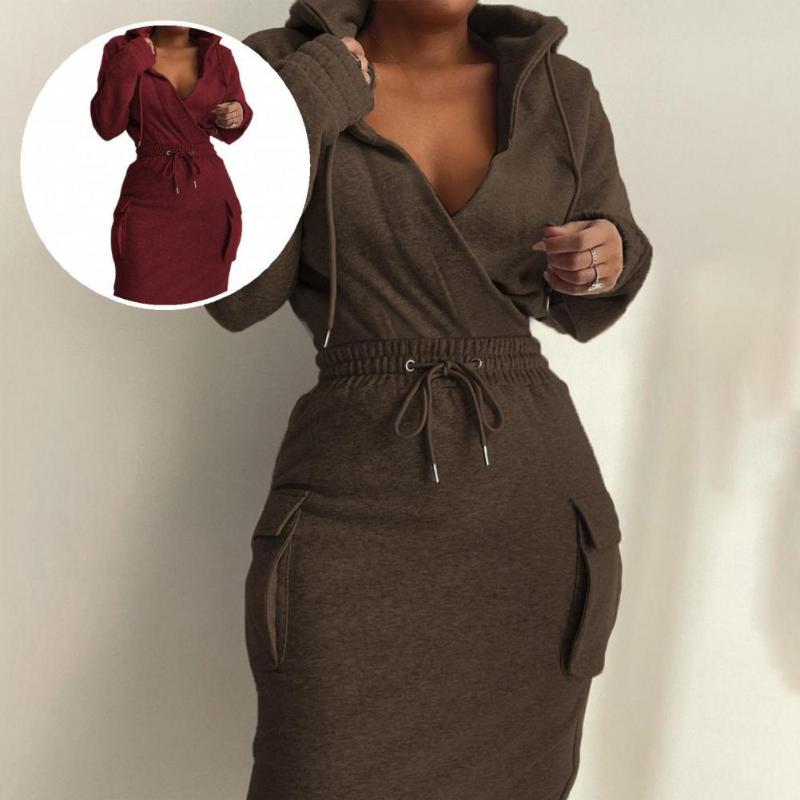 Two Piece Dress Elastic Waist Ladies Slim-fitting Pure Color Pullover Skirt For Dating, Black
Two Piece Dress Elastic Waist Ladies Slim-fitting Pure Color Pullover Skirt For Dating, Black
