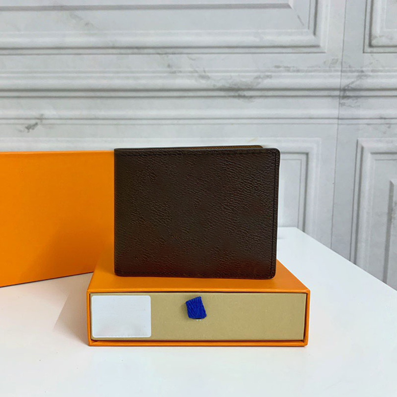 HIGH QUALITY MULTIPLE Men short wallet classic bifold pocket coin purses designers purse fashion leather small wallets with box 001, Brown flower
HIGH QUALITY MULTIPLE Men short wallet classic bifold pocket coin purses designers purse fashion leather small wallets with box 001, Brown flower