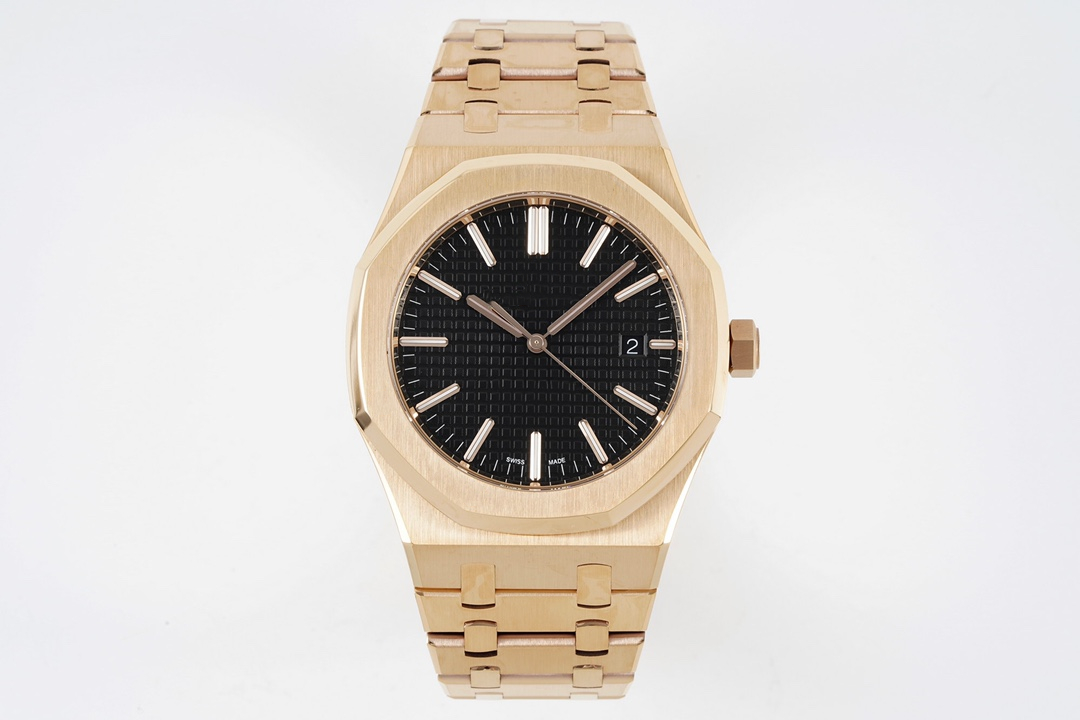 2022 new luxury men's watch ap15400 rose gold black face integrated 3120 automatic mechanical movement sapphire glass diameter 41mm
2022 new luxury men's watch ap15400 rose gold black face integrated 3120 automatic mechanical movement sapphire glass diameter 41mm