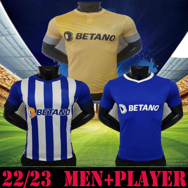 22 23 FC Porto Soccer Jerseys CAMPEOES 30 LUIS DIAZ MATHEUS 2022 2023 MOUSSA MEHDI VITINHA PEPE, Away
22 23 FC Porto Soccer Jerseys CAMPEOES 30 LUIS DIAZ MATHEUS 2022 2023 MOUSSA MEHDI VITINHA PEPE, Away