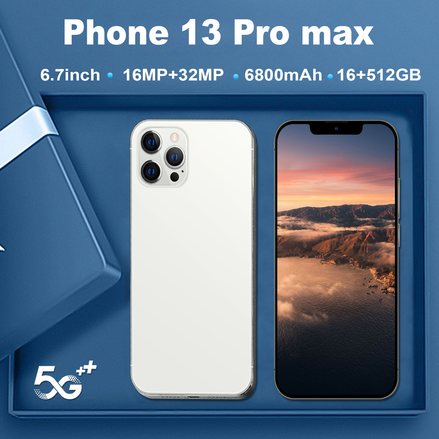 2022SmartphoneI13ProMax6.7inchDualCardUnlocked5GAndroidCellphone16GB512GB32MPCamera6800mAhBattrySmartphones
2022SmartphoneI13ProMax6.7inchDualCardUnlocked5GAndroidCellphone16GB512GB32MPCamera6800mAhBattrySmartphones