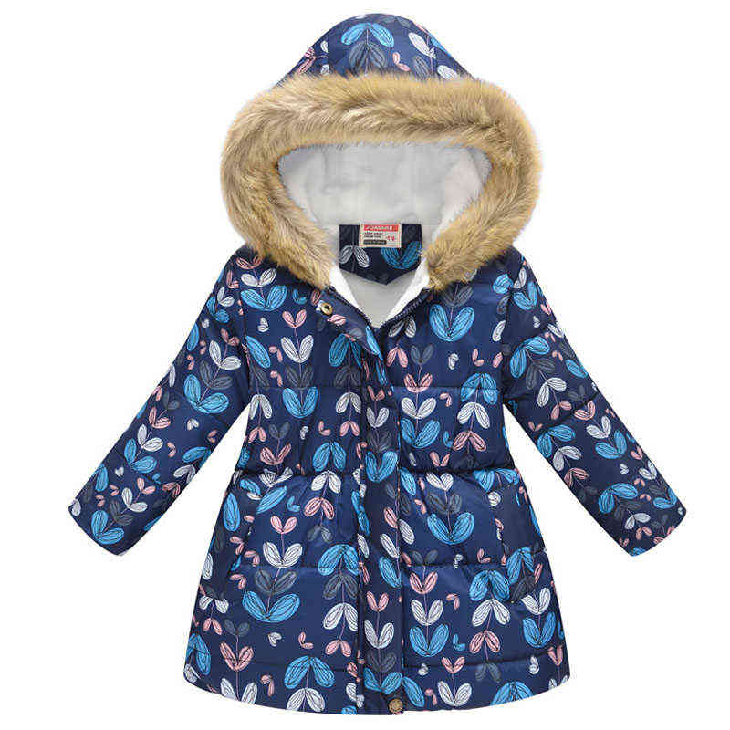 Thick Warm Jackets Baby Girls Winter Flower Print Hoodie Children Fashion Clothes Boys Long Fur Collar Rut Down J220718, As shown in the picture
Thick Warm Jackets Baby Girls Winter Flower Print Hoodie Children Fashion Clothes Boys Long Fur Collar Rut Down J220718, As shown in the picture