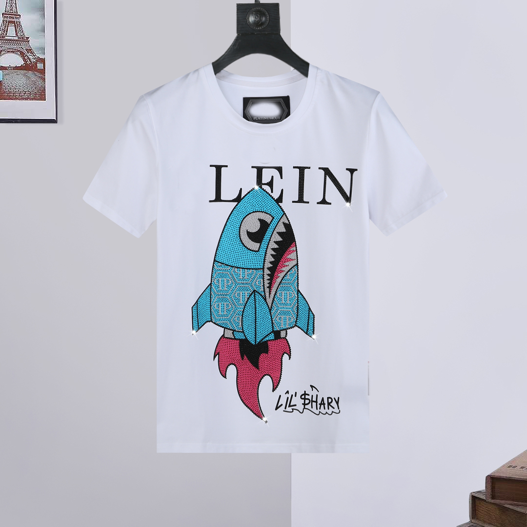 Phillip Plain Men designer PP Skull Diamond t shirt Short sleeve Dollar Brown bear Brand tee O-Neck high Quality Skulls TShirt tees tops pp001, Picture color
Phillip Plain Men designer PP Skull Diamond t shirt Short sleeve Dollar Brown bear Brand tee O-Neck high Quality Skulls TShirt tees tops pp001, Picture color