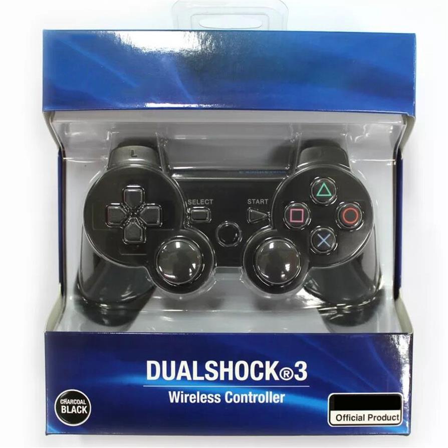 Dualshock 3 Wireless Bluetooth Controller for PS3 Vibration Joystick Gamepad Game Controllers With Retail Bo1833
Dualshock 3 Wireless Bluetooth Controller for PS3 Vibration Joystick Gamepad Game Controllers With Retail Bo1833