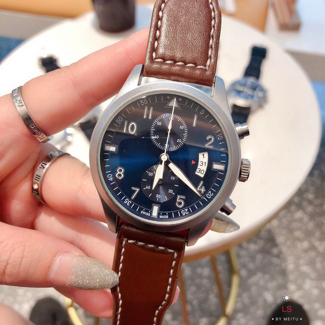 Fashion Mens Watch Design Polit Quartz Movement Sport Watches Dubdial Work Chronograph Luminous Wristwatch Lifestyle Waterproof Analog Montre De Luxe, Black blue
Fashion Mens Watch Design Polit Quartz Movement Sport Watches Dubdial Work Chronograph Luminous Wristwatch Lifestyle Waterproof Analog Montre De Luxe, Black blue