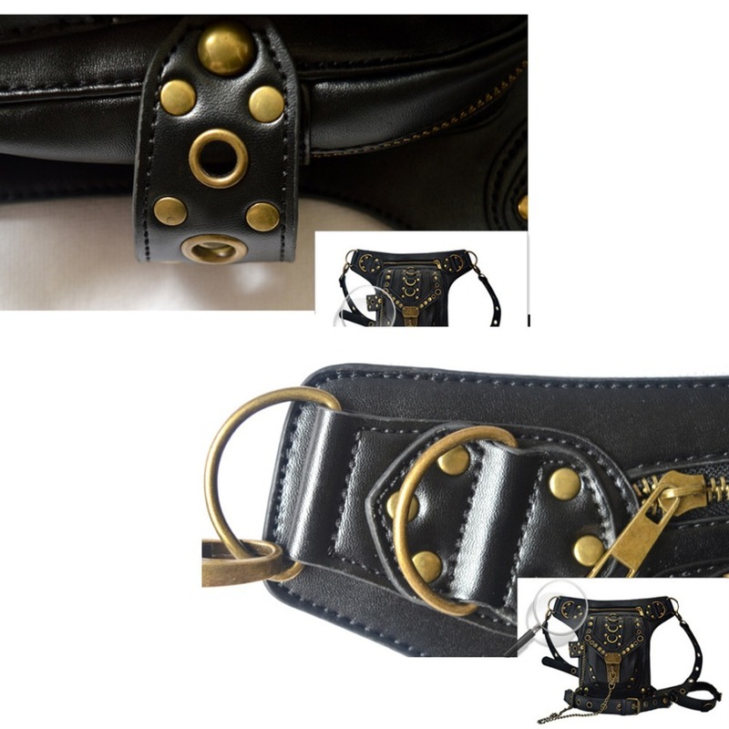 Waist Bags Norbinus Steampunk Leg Women Men Victorian Style Holster B 220823