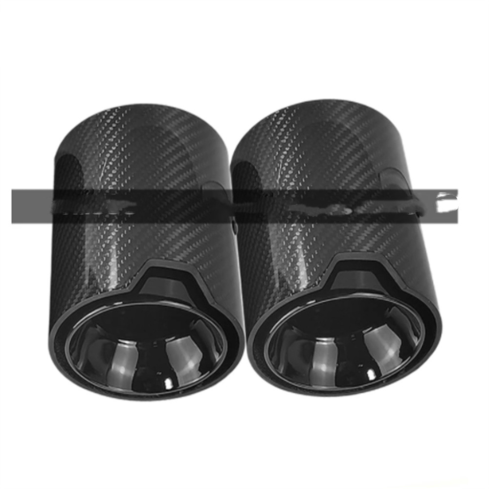 4 Piece/Set Black Coated Stainless Steel Glossy Finish Carbon Fiber Exhaut Tip Pipe Tail Ends Fits for BMW M3 G80 M4 G82 G83
4 Piece/Set Black Coated Stainless Steel Glossy Finish Carbon Fiber Exhaut Tip Pipe Tail Ends Fits for BMW M3 G80 M4 G82 G83