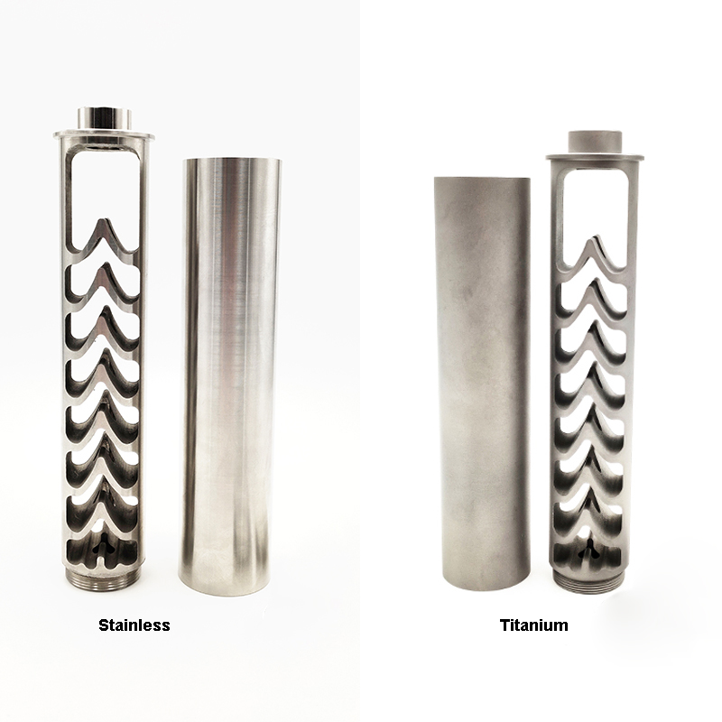 8" Full Titanium or Stainless steel Solvent Trap filter OD 1.7" Inner Hole 10mm Single Core fuel for NAPA 4003 WIX 24003 Baffle Inline Fuel
8" Full Titanium or Stainless steel Solvent Trap filter OD 1.7" Inner Hole 10mm Single Core fuel for NAPA 4003 WIX 24003 Baffle Inline Fuel
