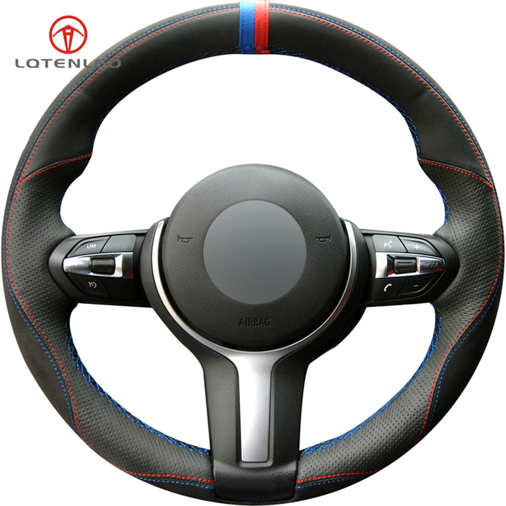 Black Leather Suede Car Steering Wheel Cover for BMW M Sport 2 Series F22 F23 F45 F46 X4 F26 X5 F15 X6 F16 2014-2019344p
Black Leather Suede Car Steering Wheel Cover for BMW M Sport 2 Series F22 F23 F45 F46 X4 F26 X5 F15 X6 F16 2014-2019344p