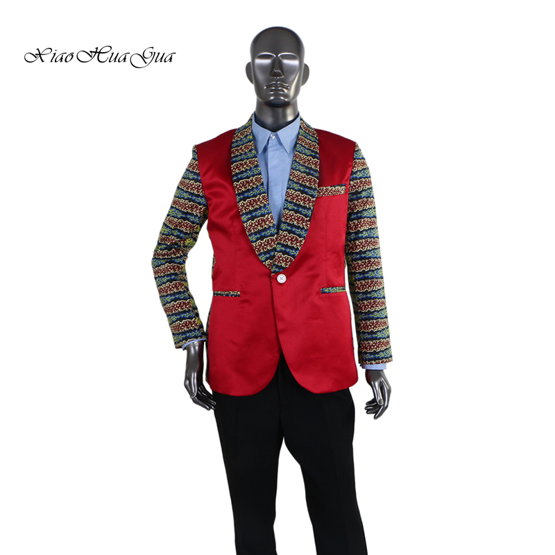 Men Blazer Slim Fit Fancy Blazers Suit Jacket African Men Clothes Blazer Wedding Dress Suit Dashiki Bazin Riche Ankara WYN145 220409