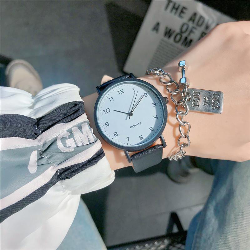 Wristwatches Simple Bracelet Watch Women Fashion Leather Quartz Wrist Watches For Ladies Waterproof MenWristwatches, Black
Wristwatches Simple Bracelet Watch Women Fashion Leather Quartz Wrist Watches For Ladies Waterproof MenWristwatches, Black