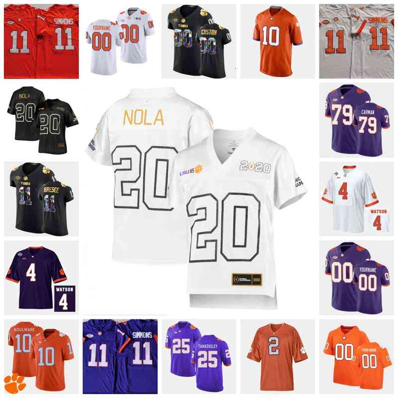 Xflsp Custom Clemson TG Stitched College Football Jersey 3 Dacari Collins 26 Phil Mafah 91 Zaire Patterson 45 Sergio Allen 9 R.J. Mickens 59, Special white
Xflsp Custom Clemson TG Stitched College Football Jersey 3 Dacari Collins 26 Phil Mafah 91 Zaire Patterson 45 Sergio Allen 9 R.J. Mickens 59, Special white