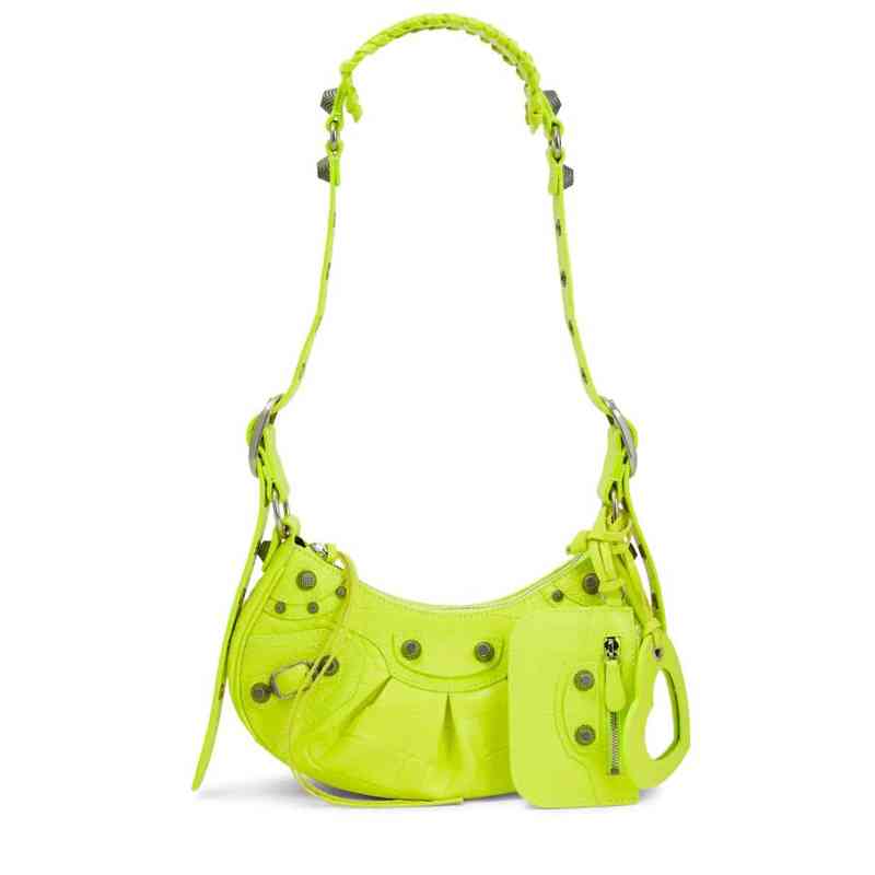 Balenciiaga Cross Body Spring / Summer Le Cagole Xs Fluorescent Yellow Women's Crocodile Shoulder Bag, Purchase as shown in the figure
Balenciiaga Cross Body Spring / Summer Le Cagole Xs Fluorescent Yellow Women's Crocodile Shoulder Bag, Purchase as shown in the figure