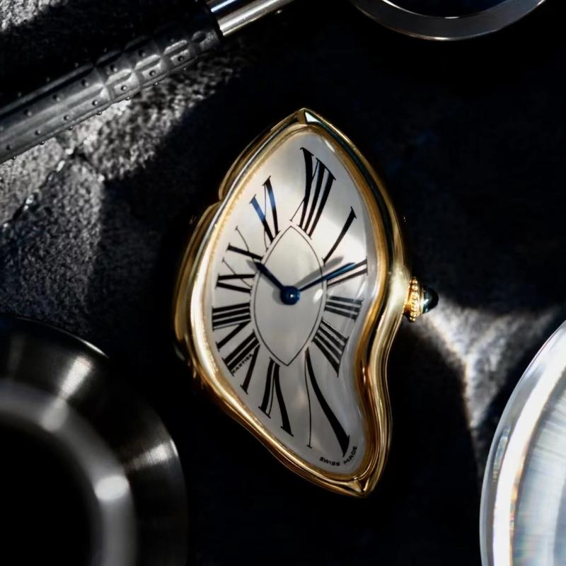 Wristwatches Men Women Sapphire Crystal Quartz Watch Original Surrealism Art Design Wristwatch Waterproof Stainless Steel Irregular ShapeWri, 999 silver plated
Wristwatches Men Women Sapphire Crystal Quartz Watch Original Surrealism Art Design Wristwatch Waterproof Stainless Steel Irregular ShapeWri, 999 silver plated