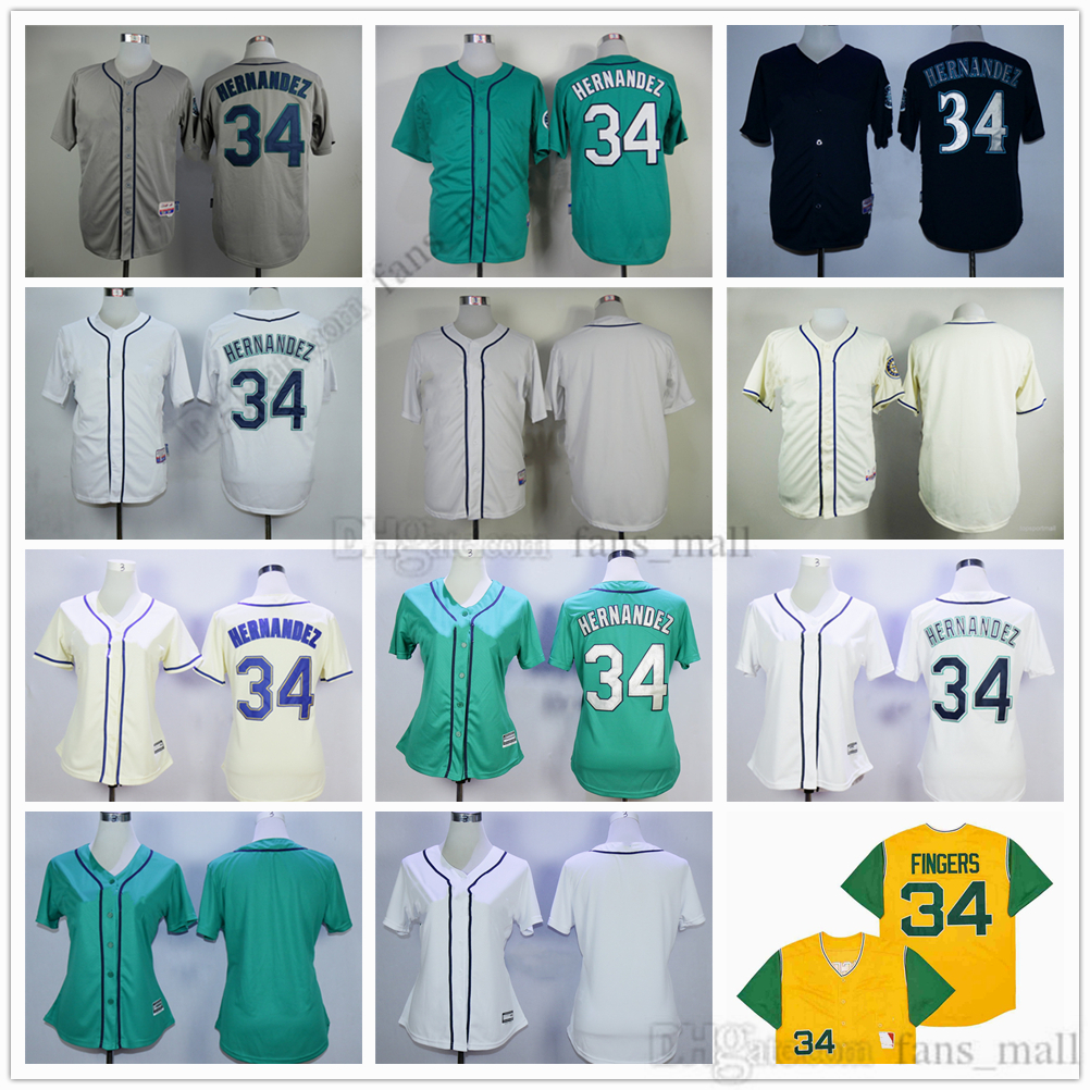 Movie Mitchell and Ness Baseball Jersey Vintage 34 Felix Hernandez Jersey 34 Rollie Fingers Stitched Breathable Sport Sale High Quality Men White Green Women, As picture (with team name)
Movie Mitchell and Ness Baseball Jersey Vintage 34 Felix Hernandez Jersey 34 Rollie Fingers Stitched Breathable Sport Sale High Quality Men White Green Women, As picture (with team name)