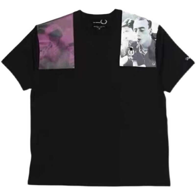 Men' T-Shirts RAF sion classic 20ss co branded portrait sticker embroidery print black and white punk loose short sleeve
Men' T-Shirts RAF sion classic 20ss co branded portrait sticker embroidery print black and white punk loose short sleeve