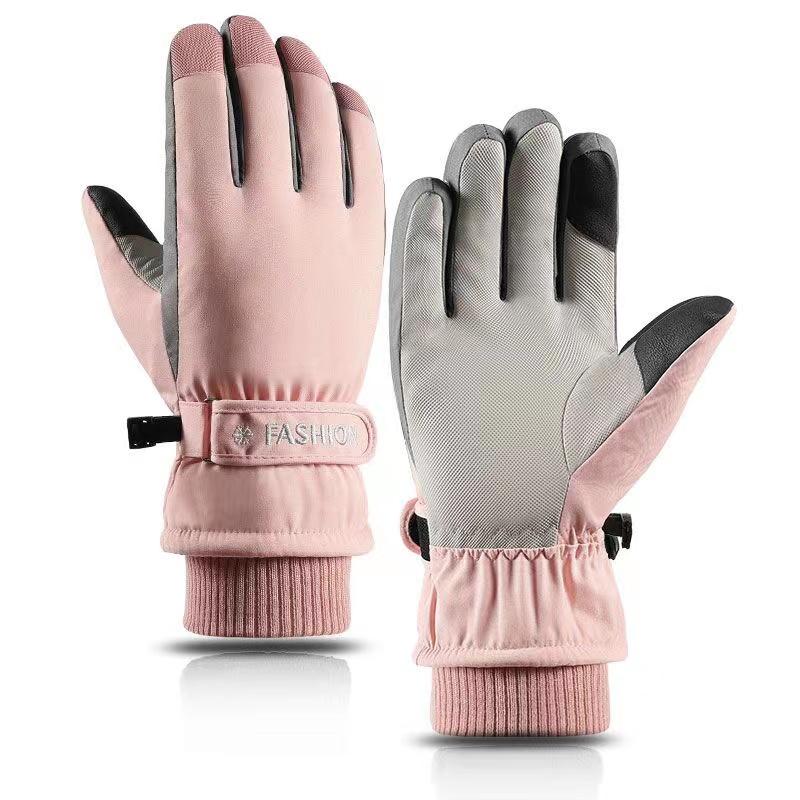 Five Fingers Gloves High Quality Women Ski Velvet WaterProof Full Finger Snow Warm For Womens Winter Sports
Five Fingers Gloves High Quality Women Ski Velvet WaterProof Full Finger Snow Warm For Womens Winter Sports