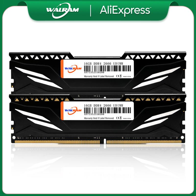 RAMs DDR3 DDR4 4GB 8GB 16GB Memoria Ram 1333 1600 1866 2400 2666 3200 Desktop Memory With Heat Sink For All MotherboardsRAMs
RAMs DDR3 DDR4 4GB 8GB 16GB Memoria Ram 1333 1600 1866 2400 2666 3200 Desktop Memory With Heat Sink For All MotherboardsRAMs