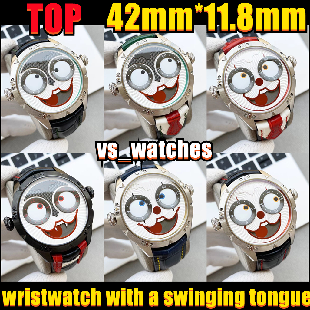 Joker designer Mens Watch high Quality Creative Joker Dial for Waterproof DC Clown Watches Relogio quartz, Tool
Joker designer Mens Watch high Quality Creative Joker Dial for Waterproof DC Clown Watches Relogio quartz, Tool