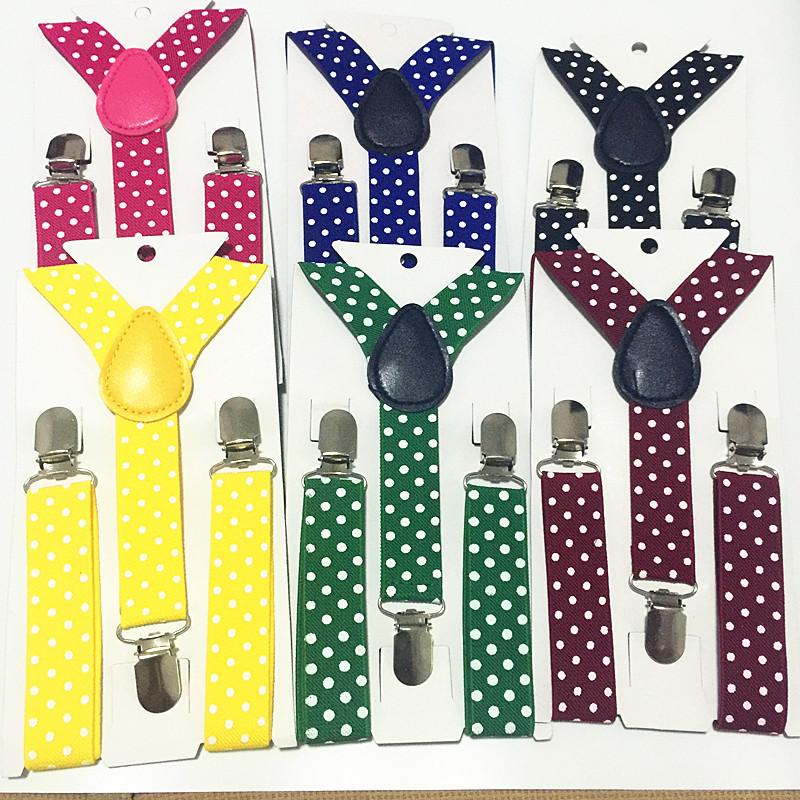 Suspenders Kids Baby Boys And Girls Adjustable Clip-on Y-Back Braces Elastic Children Polka Dot Bow Tie&Suspender Set
Suspenders Kids Baby Boys And Girls Adjustable Clip-on Y-Back Braces Elastic Children Polka Dot Bow Tie&Suspender Set