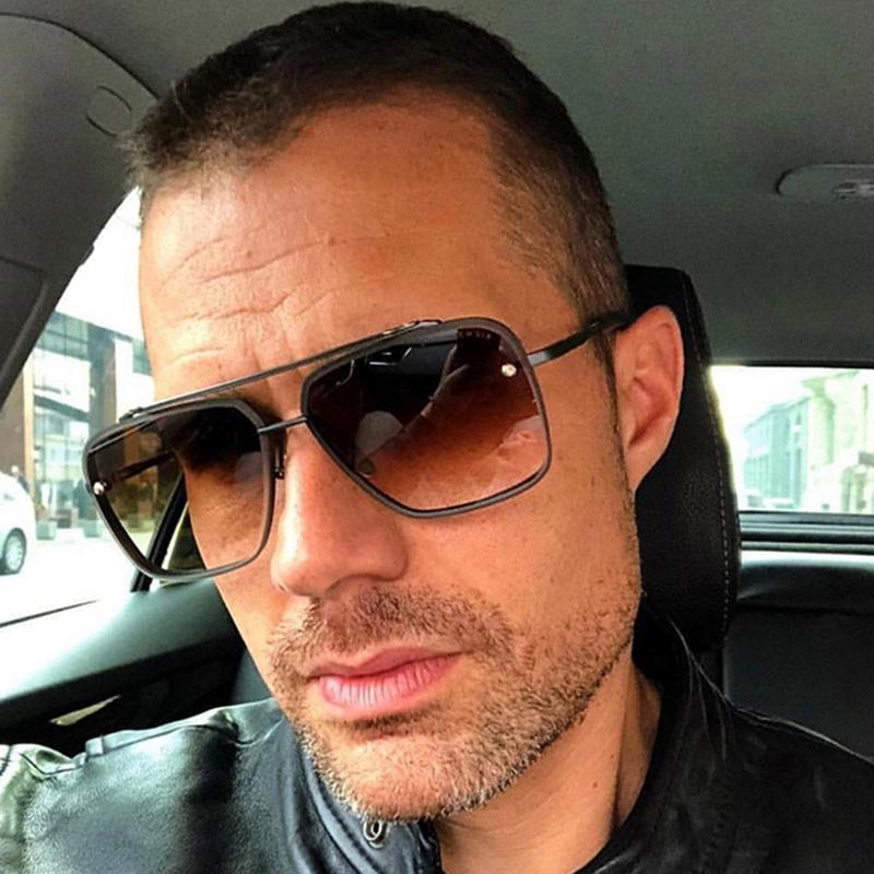 Fashion Classic Sunglasses Men Six Style Gradient Sunglasses Cool Men Vintage Sun Glasses UV400 tfD raies ban
Fashion Classic Sunglasses Men Six Style Gradient Sunglasses Cool Men Vintage Sun Glasses UV400 tfD raies ban