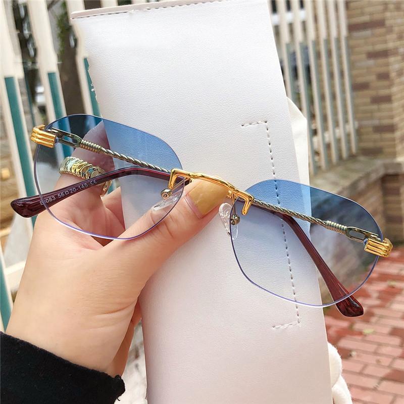 Sunglasses Fashion Vintage Designer Square Women Men Rimless Metal Travel Driving Small Gradient Sun Glasses ShadesSunglassesSunglasses
Sunglasses Fashion Vintage Designer Square Women Men Rimless Metal Travel Driving Small Gradient Sun Glasses ShadesSunglassesSunglasses