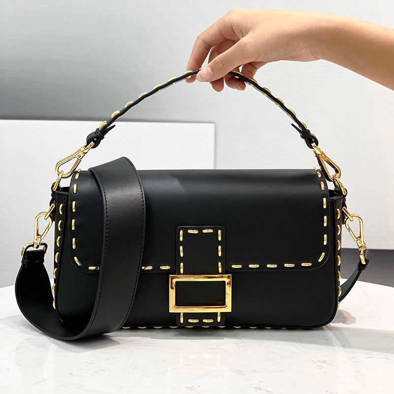 Cowhide Designer baguette Bags Fashion shoulder CrossBody bag 5A Top Quality Genuine Leather Letter rivet lady Handbag Rectangle Flap, Black
Cowhide Designer baguette Bags Fashion shoulder CrossBody bag 5A Top Quality Genuine Leather Letter rivet lady Handbag Rectangle Flap, Black