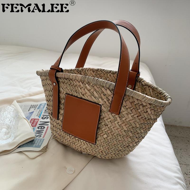 Shoulder Bags Summer Handmade For Women Tote Top Handle Handbags Large Capacity Straw Woven Underarm Bolsa Ladies Beach Hand BagsShoulder, Black
Shoulder Bags Summer Handmade For Women Tote Top Handle Handbags Large Capacity Straw Woven Underarm Bolsa Ladies Beach Hand BagsShoulder, Black