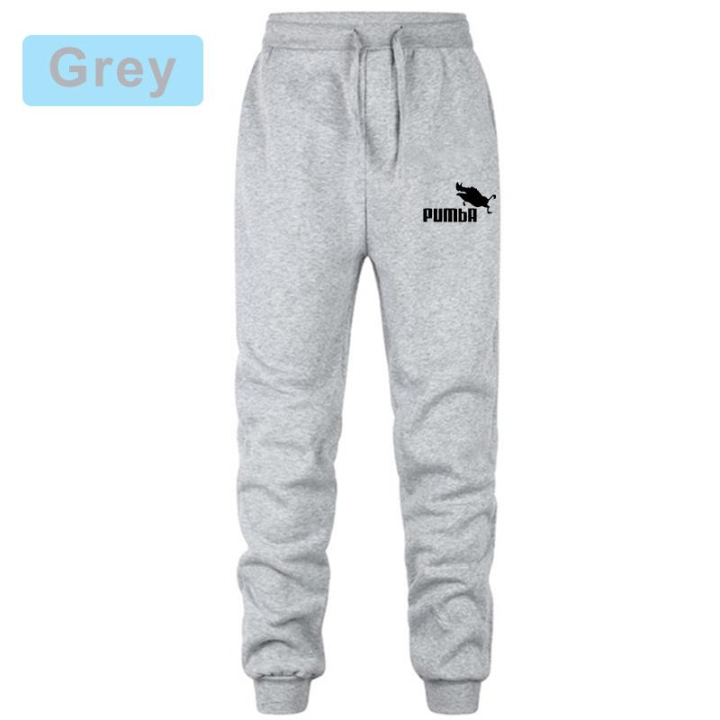 Men's Pants Pumba Print Men's Jogging Trousers Autumn Winter Gyms Men Joggers Sweatpants Sporting Clothing Male Sports SportswearMen's