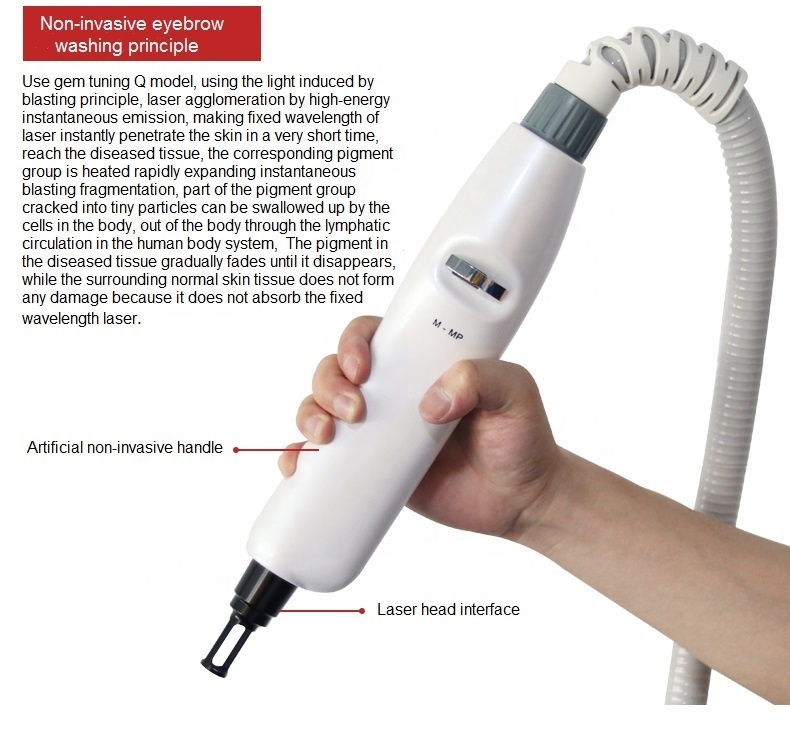 2022 High Power Q-Switch ND YAG Laser Tattoo Removal Laser Skin Care Medical Equipment