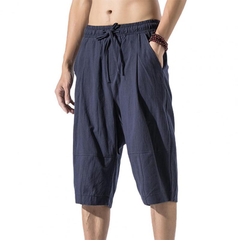 Men's Pants Men Good Elasticity Beach Shorts Lace-up Pockets Cropped PantsMen's, Green
Men's Pants Men Good Elasticity Beach Shorts Lace-up Pockets Cropped PantsMen's, Green