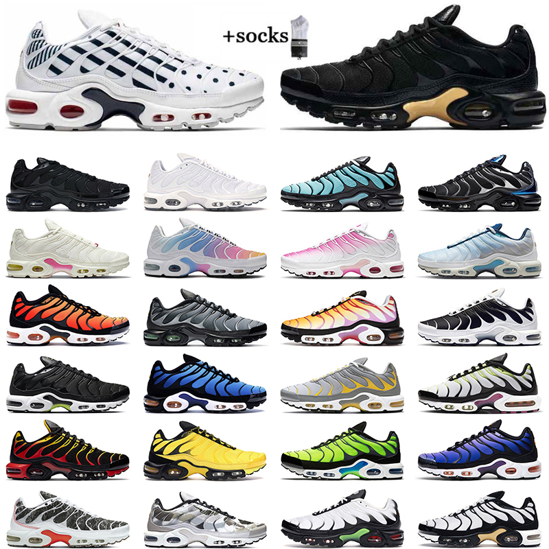 2022 High Qualit Mens Running shoes TN Plus chaussures Triple Black Laser Blue Bred Hyper Violet Silver Red Smoke Grey Men Women Sport Trainer Sneakers Outdoor 40-46, 43
2022 High Qualit Mens Running shoes TN Plus chaussures Triple Black Laser Blue Bred Hyper Violet Silver Red Smoke Grey Men Women Sport Trainer Sneakers Outdoor 40-46, 43
