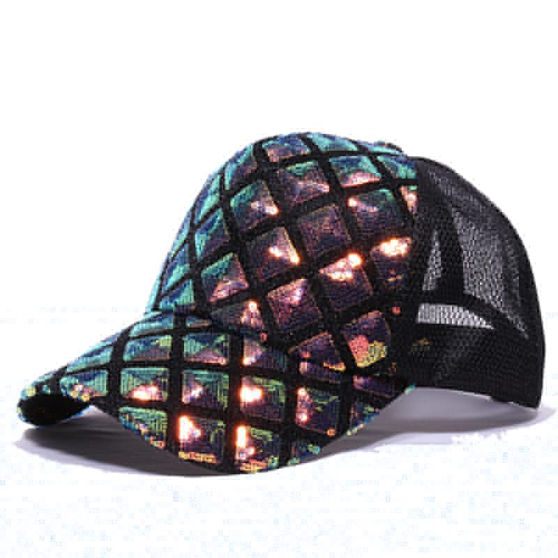 Ball Caps Women's Summer Hat Baseball Cap Mesh Sequins Trucker Female Sport For Gorros Sun Snapback RetroBall, White
Ball Caps Women's Summer Hat Baseball Cap Mesh Sequins Trucker Female Sport For Gorros Sun Snapback RetroBall, White