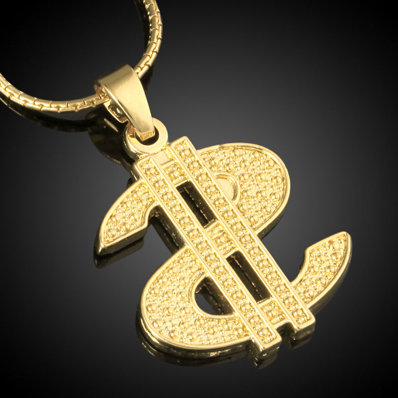 Gold Color Money Symbol Pendant Necklace $ Hip Hop Bling Crystal Dollar Sign Link Chain Men Women Jewelry 50CM 20inches
Gold Color Money Symbol Pendant Necklace $ Hip Hop Bling Crystal Dollar Sign Link Chain Men Women Jewelry 50CM 20inches