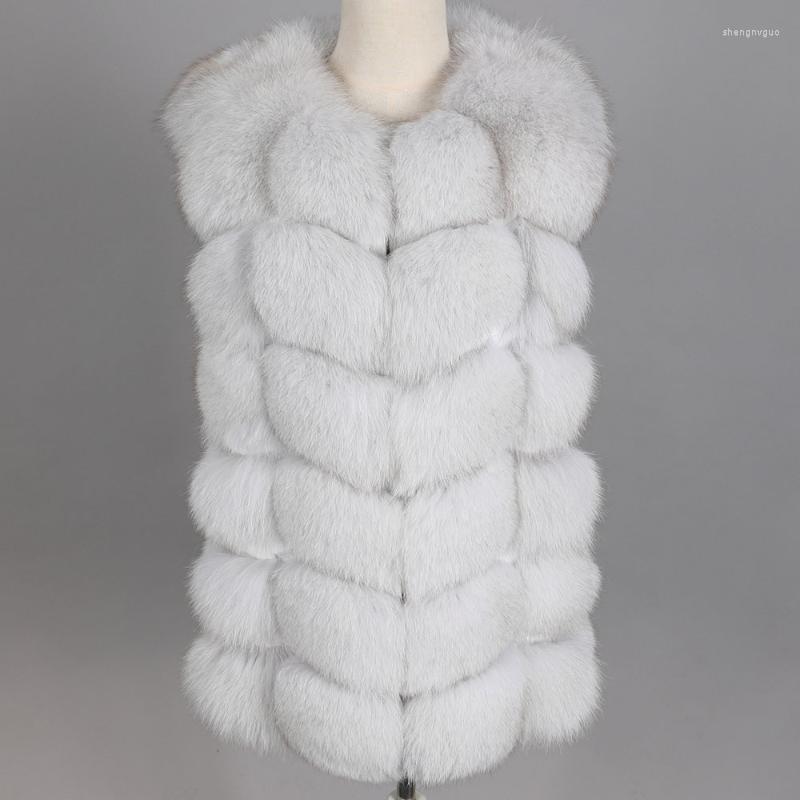 Women's Fur & Faux OFTBUY Winter Jacket Women Real Sleeveless Vest Coat White V-neck Thick Warm Streetwear Outerwear Casual, Long70--9
Women's Fur & Faux OFTBUY Winter Jacket Women Real Sleeveless Vest Coat White V-neck Thick Warm Streetwear Outerwear Casual, Long70--9
