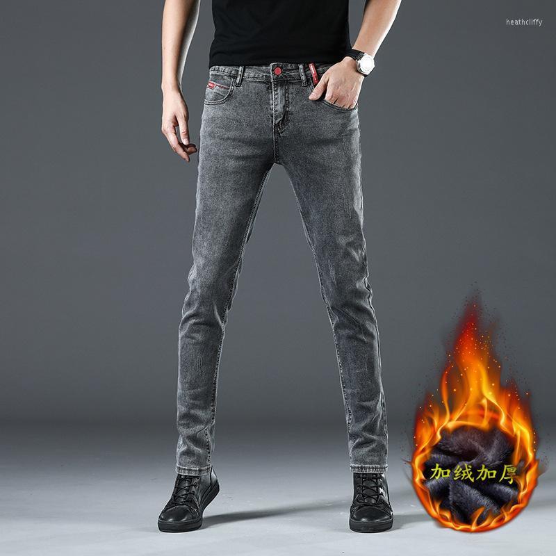Men's Jeans Winter Slim Men's Warm Business Casual Elasticity Thick Denim Pants Brand Trousers Gray Plus SizeMen's Heat22, 8913 plus velvet
Men's Jeans Winter Slim Men's Warm Business Casual Elasticity Thick Denim Pants Brand Trousers Gray Plus SizeMen's Heat22, 8913 plus velvet