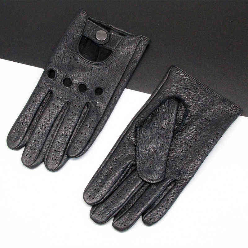 Free delive Motorcycle gloves leather sheepskin for men protective gloves for driving and riding vintage bikers T220815