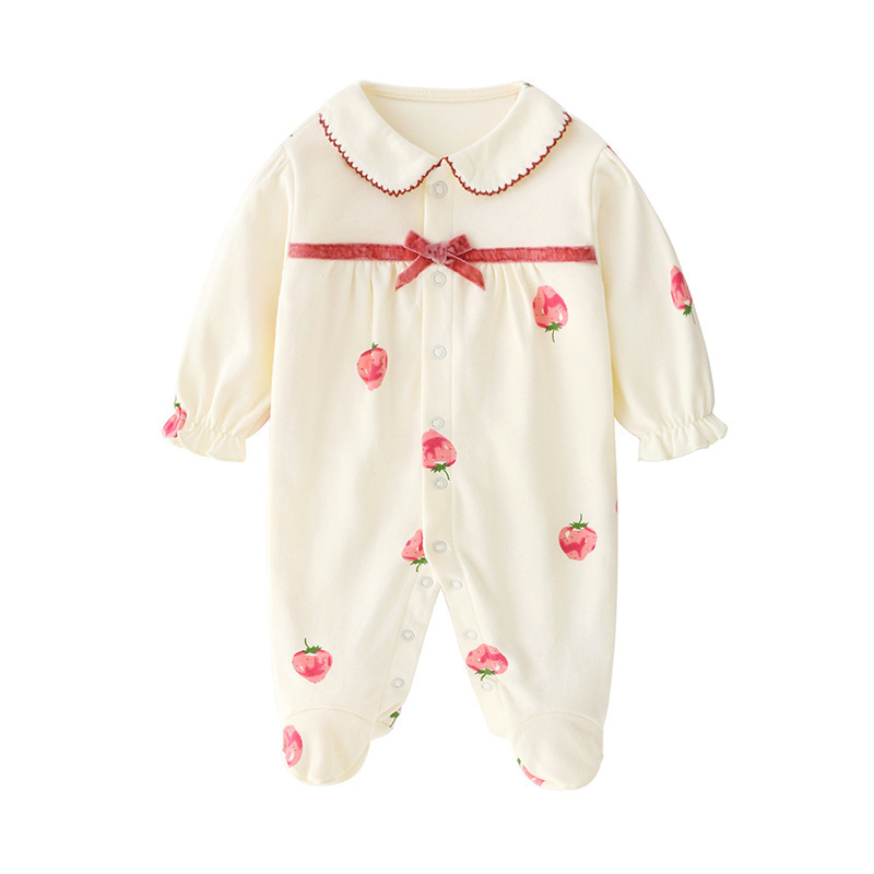 baby clothes born Autumn girls cotton infantis clothing romper cute ropa bebe 220509