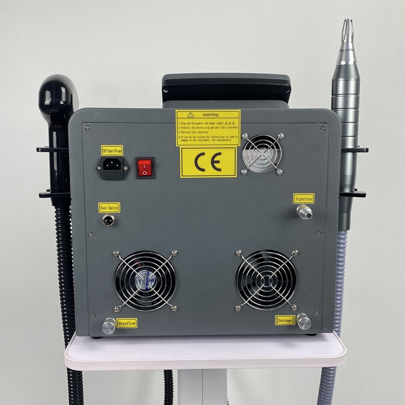 2 in 1 Professional 808 nm Diode Hair Removal Machine Painless Nd Yag Pico Laser Q-switch Tattoo Removal Device 20 Million Shots