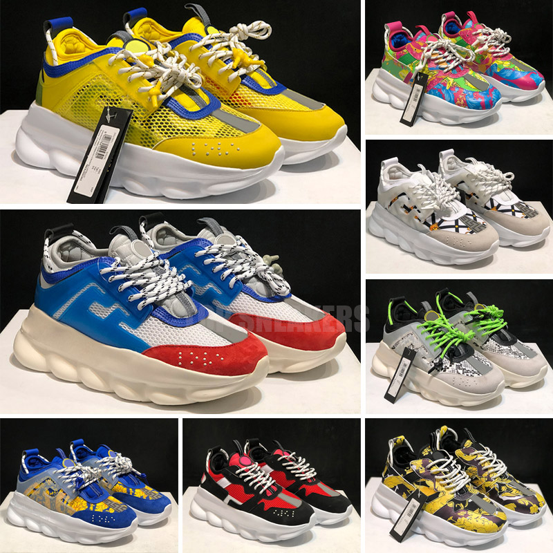 Luxury Designer Casual Shoes Top Quality Chain Reaction Wild Jewels Chain Link Trainer Sneakers, Color 20
Luxury Designer Casual Shoes Top Quality Chain Reaction Wild Jewels Chain Link Trainer Sneakers, Color 20