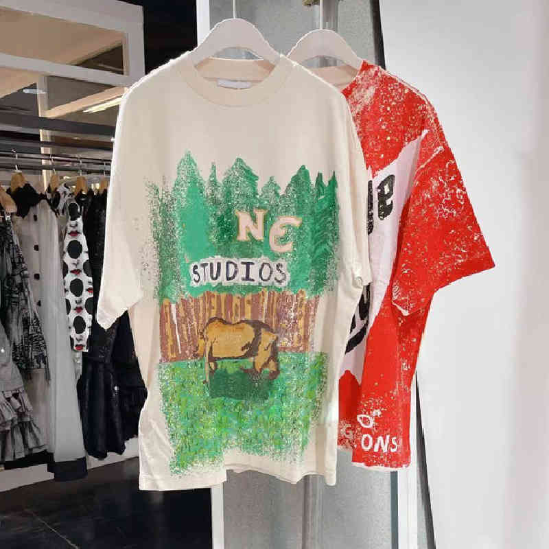 High Quality t Shirt Swedish Minority Acne 22ss Spring and Summer New Products Used Graffiti Tie Dye Print Pattern Letter Short Sleeve T-shirt Men's Women's Fashion, Creamy-white
High Quality t Shirt Swedish Minority Acne 22ss Spring and Summer New Products Used Graffiti Tie Dye Print Pattern Letter Short Sleeve T-shirt Men's Women's Fashion, Creamy-white