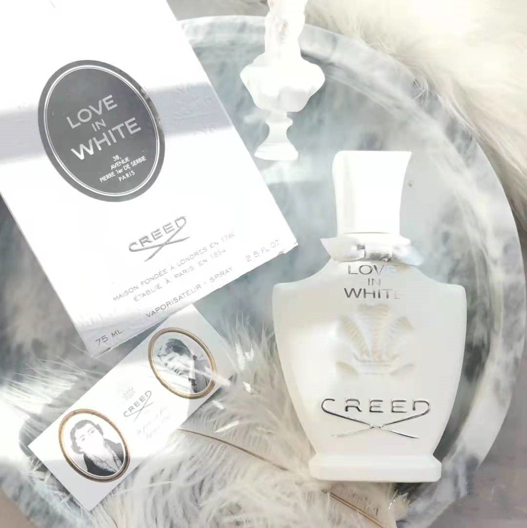 Factory direct Newest arrival Love In White 75ML Perfume for men Spray Long Lasting High Fragrance Good Quality come with box fast delivery
Factory direct Newest arrival Love In White 75ML Perfume for men Spray Long Lasting High Fragrance Good Quality come with box fast delivery
