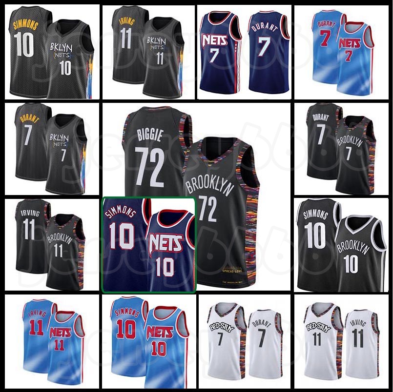 Kevin 7 Durant Ben 10 Simmons Basketball Black Men Brooklyns Net 2022 Kyrie 72 Biggie 11 Irving 75th Anniversary City Black white blue Jerseys, Men jersey
Kevin 7 Durant Ben 10 Simmons Basketball Black Men Brooklyns Net 2022 Kyrie 72 Biggie 11 Irving 75th Anniversary City Black white blue Jerseys, Men jersey