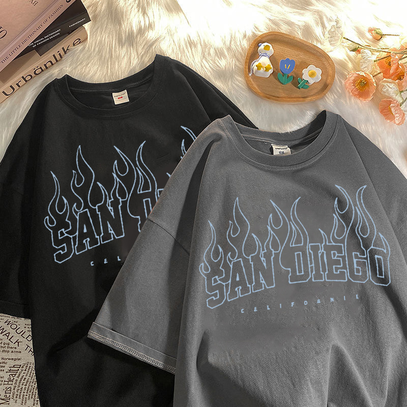 Fashion Womens Tshirts SAN DIEGO Letter Prints T Shirt Women ONeck Oversized Loose Short Sleeve Summer Tops Streetwear 220615, 16
Fashion Womens Tshirts SAN DIEGO Letter Prints T Shirt Women ONeck Oversized Loose Short Sleeve Summer Tops Streetwear 220615, 16