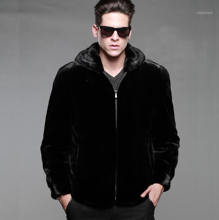 Men' Fur & Faux Hooded Mink Leather Jacket Mens Warm Coat Men Loose Jackets Winter Autumn Thicken Fashion Zipper Black
Men' Fur & Faux Hooded Mink Leather Jacket Mens Warm Coat Men Loose Jackets Winter Autumn Thicken Fashion Zipper Black