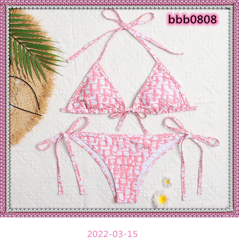 Women Designer Bikini Sexy 2 Pieces Set with Letters Summer D Swimwear for Lady Bathing Suit Backless Beachwear -XL2316, 04
Women Designer Bikini Sexy 2 Pieces Set with Letters Summer D Swimwear for Lady Bathing Suit Backless Beachwear -XL2316, 04