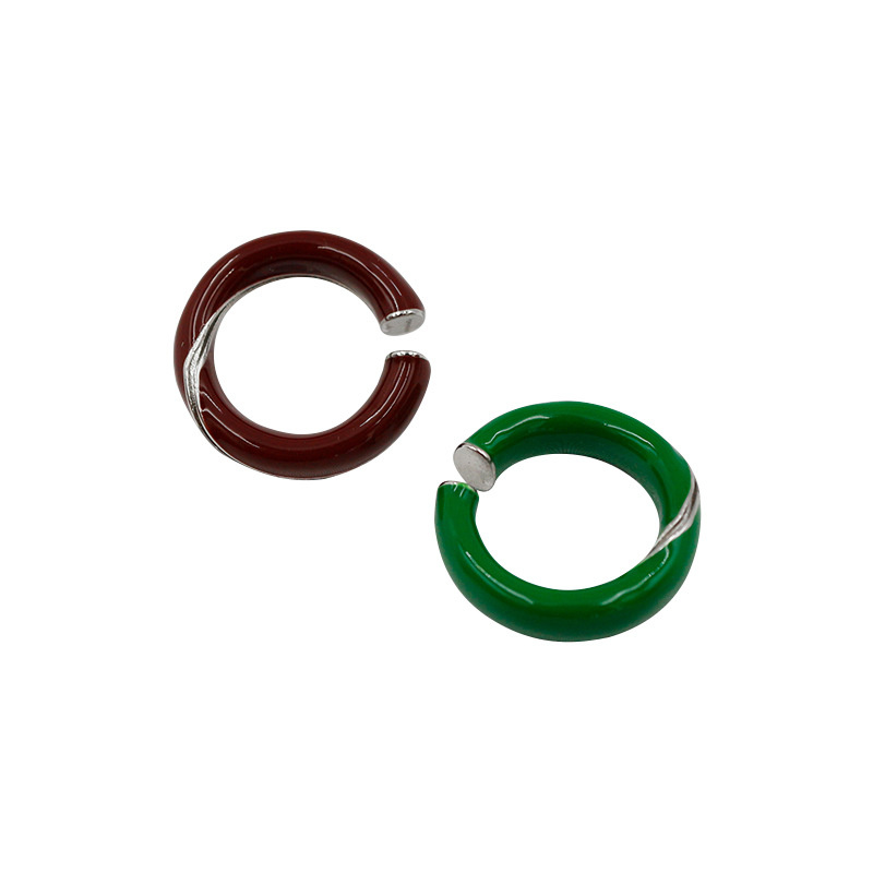 French Retro Romantic Sweet Girl Ear Bone Clip Ring Personality Enamel Glaze Open Ring Fashion All-Match Jewelry Accessories
French Retro Romantic Sweet Girl Ear Bone Clip Ring Personality Enamel Glaze Open Ring Fashion All-Match Jewelry Accessories