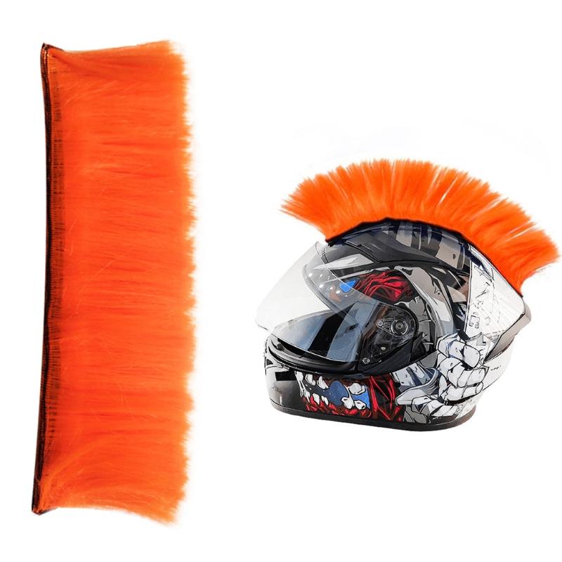 Motorcycle Helmets Helmet Mohawk Universal Synthetic Wigs Novel Decoration For Ski Sports Accessories, Orange
Motorcycle Helmets Helmet Mohawk Universal Synthetic Wigs Novel Decoration For Ski Sports Accessories, Orange