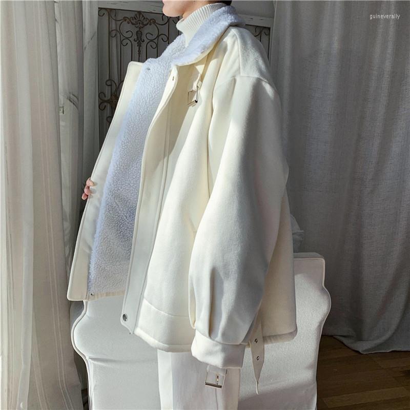 Men's Down & Parkas Lamb Woolen Coat For Men Winter Plush Thick Padded Jacket Korean Fashion Loose Techwear Unisex Tactical Warm Guin22, White
Men's Down & Parkas Lamb Woolen Coat For Men Winter Plush Thick Padded Jacket Korean Fashion Loose Techwear Unisex Tactical Warm Guin22, White