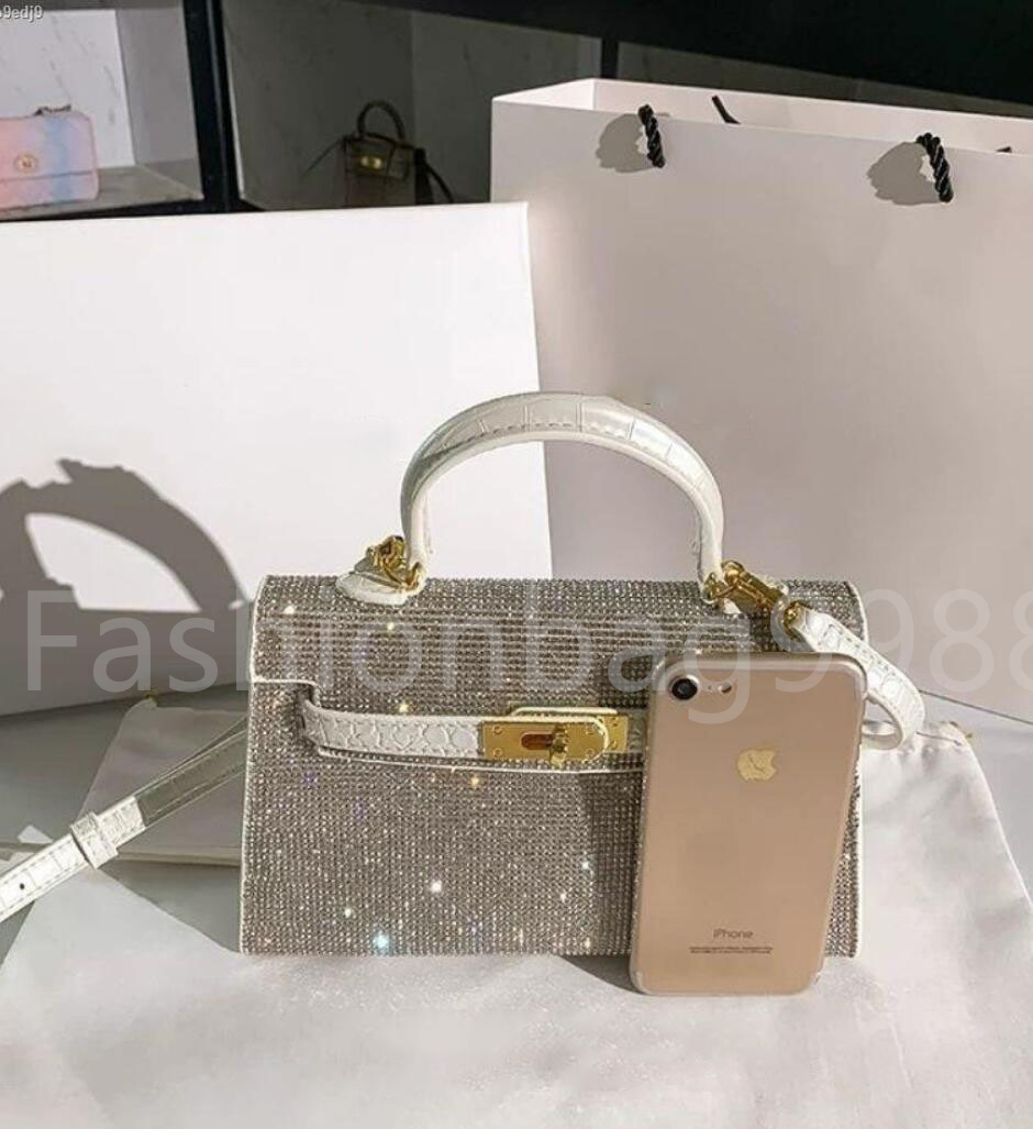 Women Sparkling Top Handle Handbags Diamond Crossbody Bags High Quality Crystal Blingbling Prom Party Luxury Designer Shoulder Totes Handbag Fashion Purses, Make up the difference
Women Sparkling Top Handle Handbags Diamond Crossbody Bags High Quality Crystal Blingbling Prom Party Luxury Designer Shoulder Totes Handbag Fashion Purses, Make up the difference